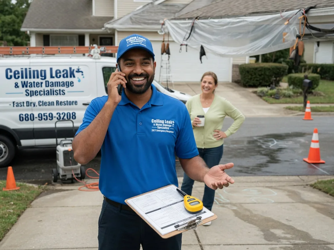 Ceiling Leak Cleanup Hartford, TN FAQs